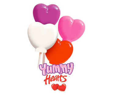 Heart Lollipops