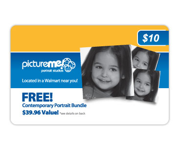 PictureMe Portrait Studios Fundraising Cards