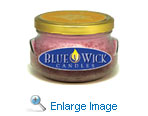 Blue Wick Candle