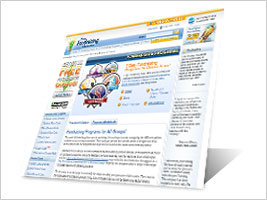 image - composite of web site pages