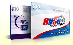 Custom Discount Cards - Front and Back View