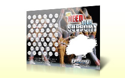 Dance Scratch Cards
