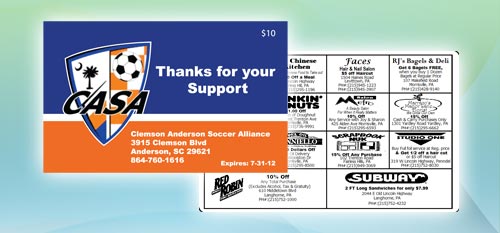 discount card Fundraising