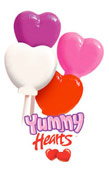 Heart Shaped Lollipops