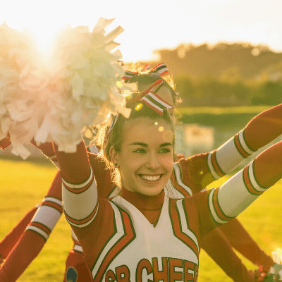 Cheerleading Scratch Cards