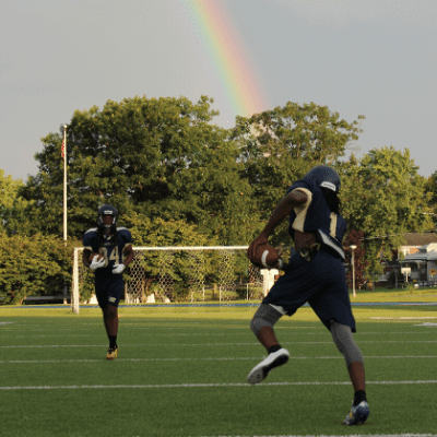 Football rainbow